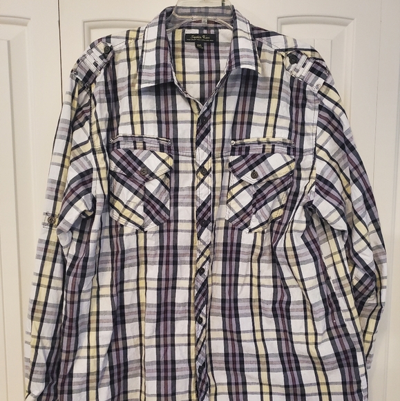 Mens long sleeve button up - Picture 2 of 11